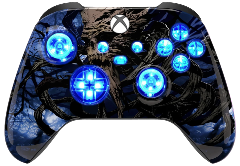 Tree Skull Glow LED wireless controller for Xbox Series X|S and Xbox One