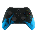 Blue Flames Custom Wireless Controller for Xbox Series X|S and Xbox One