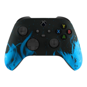 Blue Flames custom Xbox wireless controller