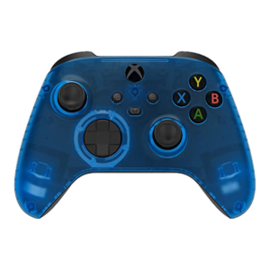 Clear Blue custom Xbox wireless controller