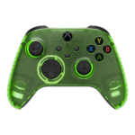 Clear Green Custom Wireless Controller for Xbox Series X|S and Xbox One