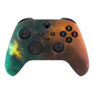 Gold Nebula custom Xbox wireless controller