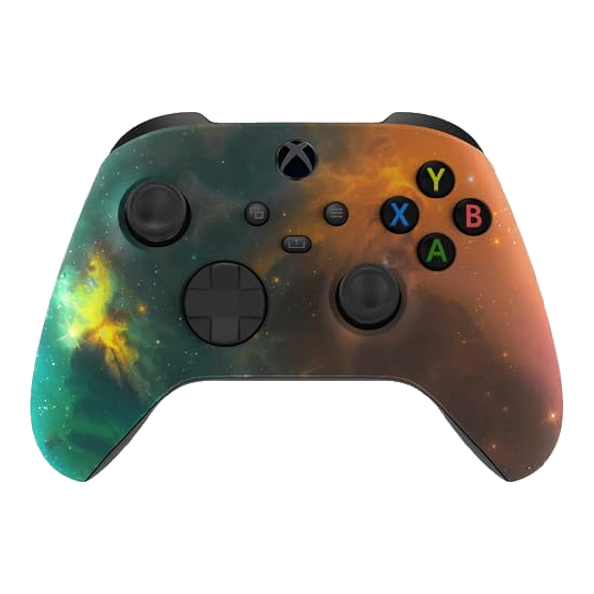 Gold Nebula custom Xbox wireless controller