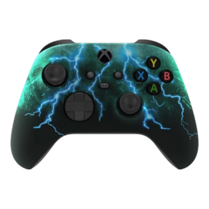Green Storm custom Xbox wireless controller