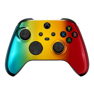 Multi Color Chrome custom Xbox wireless controller