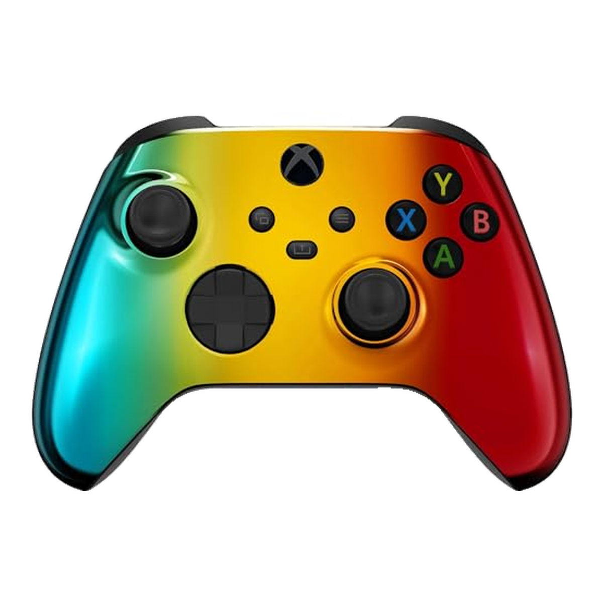 Multi Color Chrome custom Xbox wireless controller