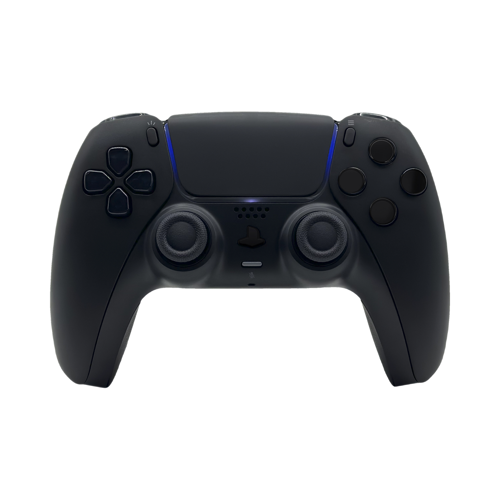 Black custom PS5 controller