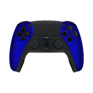Blue Chrome custom PS5 controller