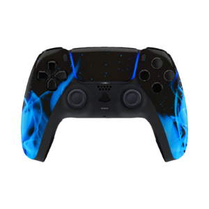 Blue Flames custom PS5 controller