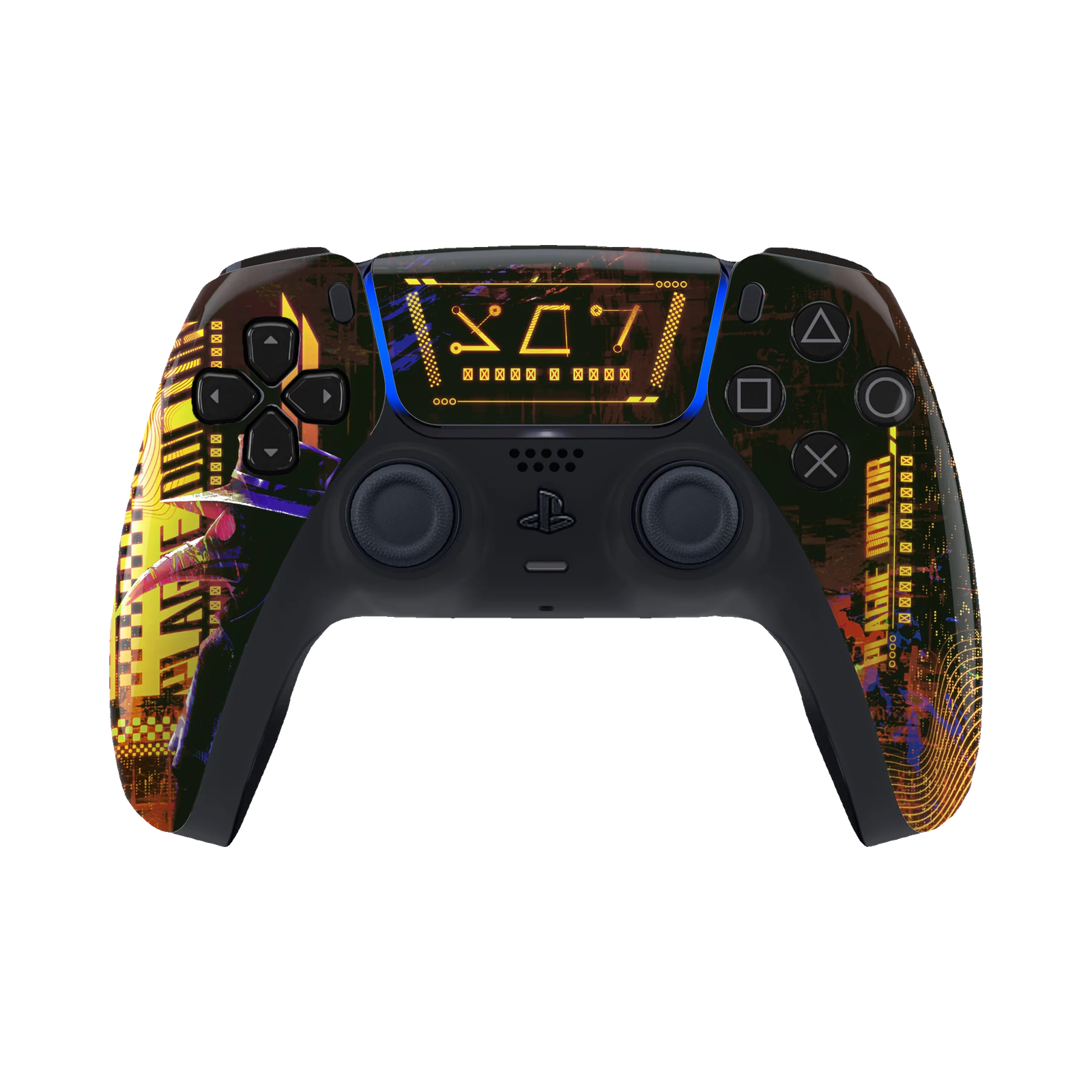 Cyber Plague custom PS5 controller