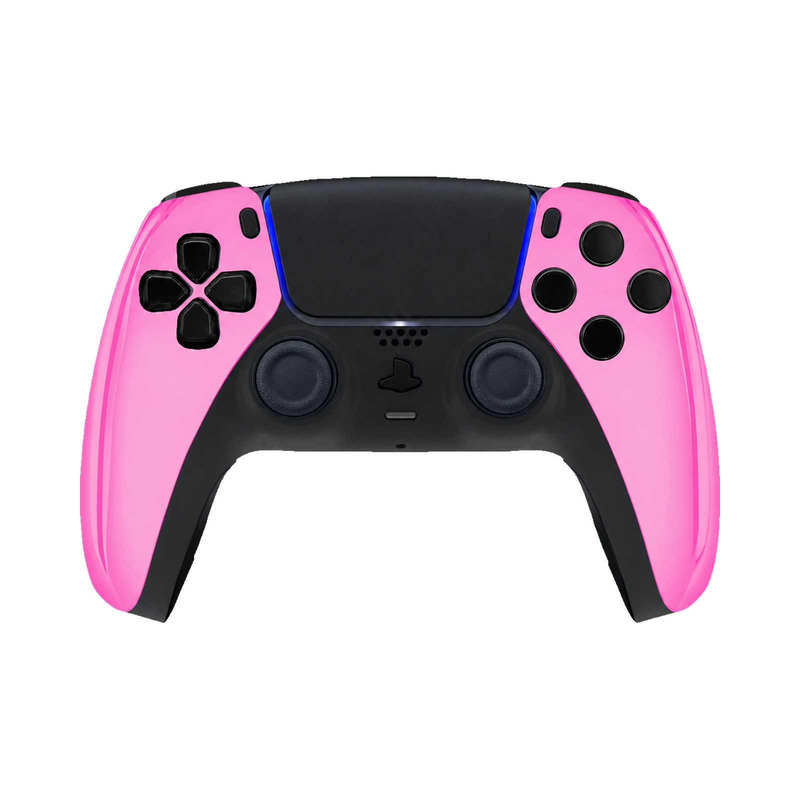 Pink Chrome custom PS5 controller