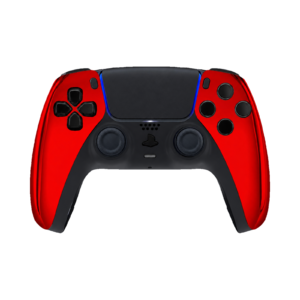 Red Chrome custom PS5 controller