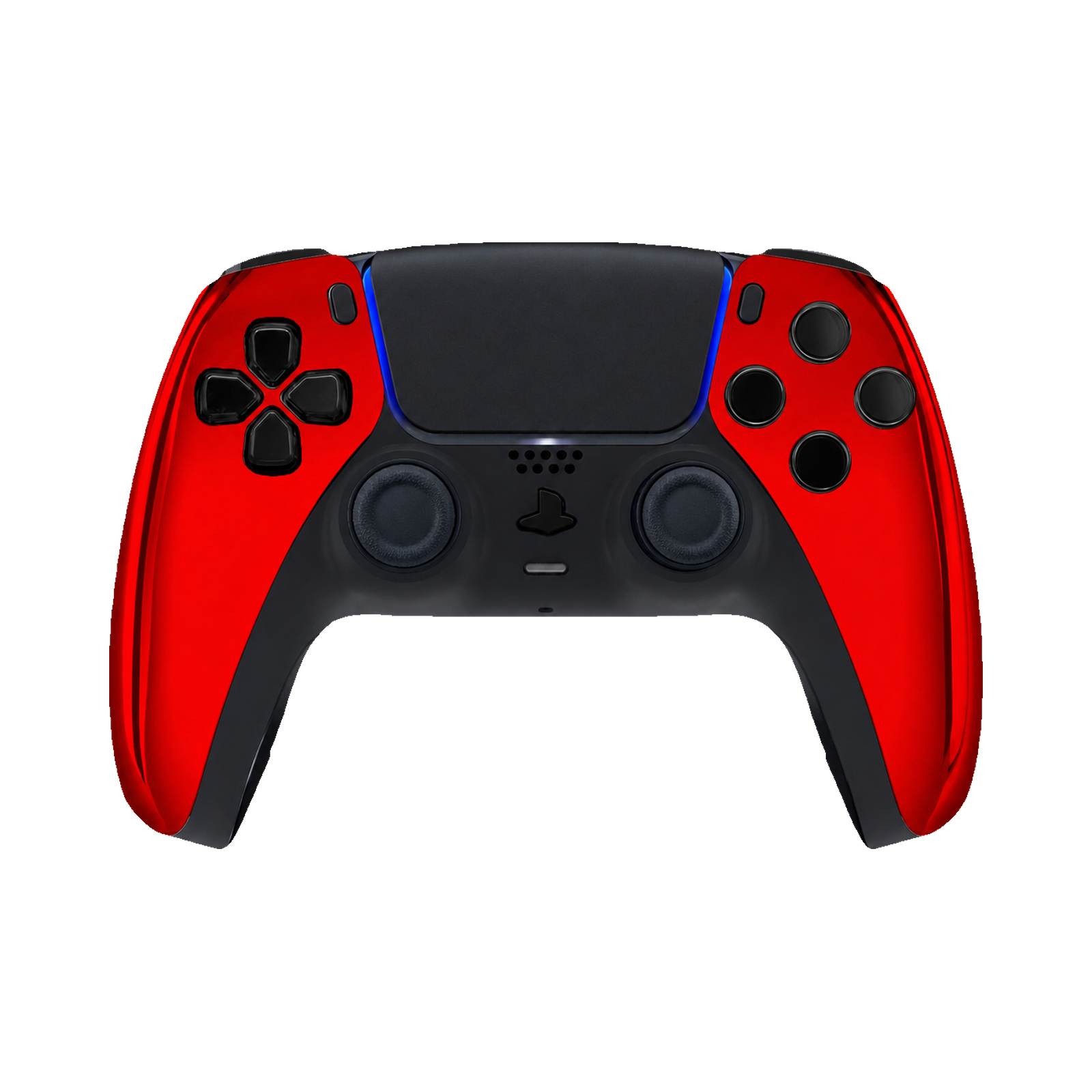 Red Chrome custom PS5 controller