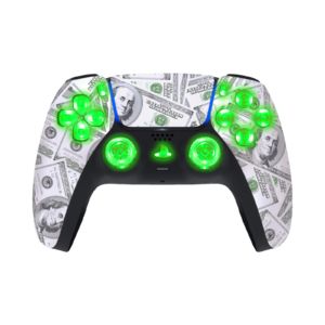 Big Money LED PS5 controller