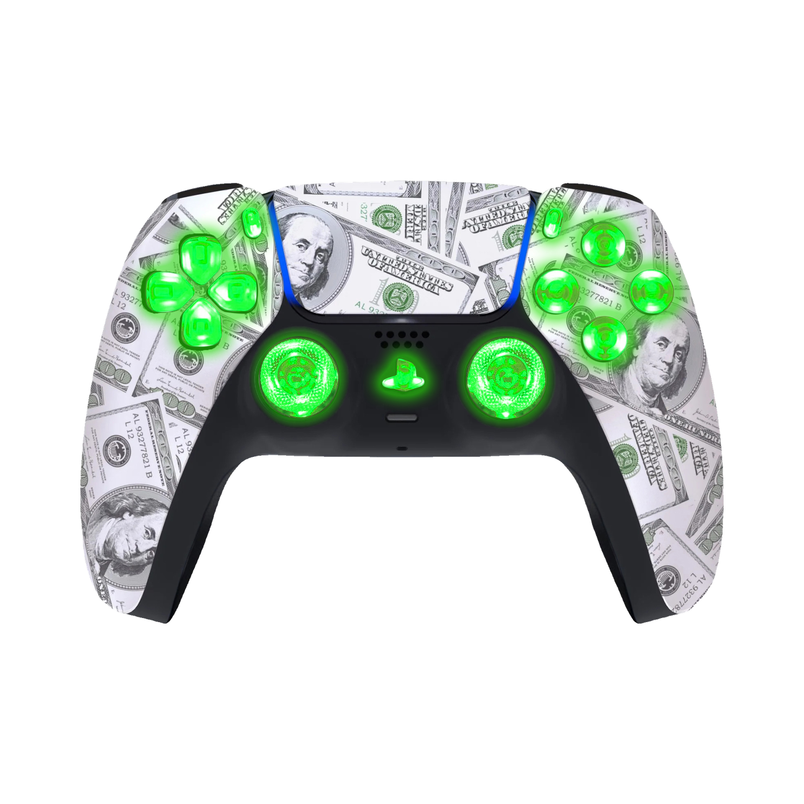 Big Money LED PS5 controller