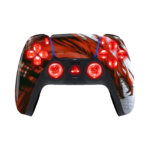 Blood Shadow Silent Modz LED Light Buttons Wireless Custom Controller for PS5