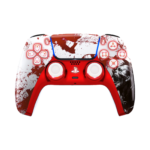 Blood Zombie Silent Modz LED Light-Up Buttons Wireless Custom Controller for PS5