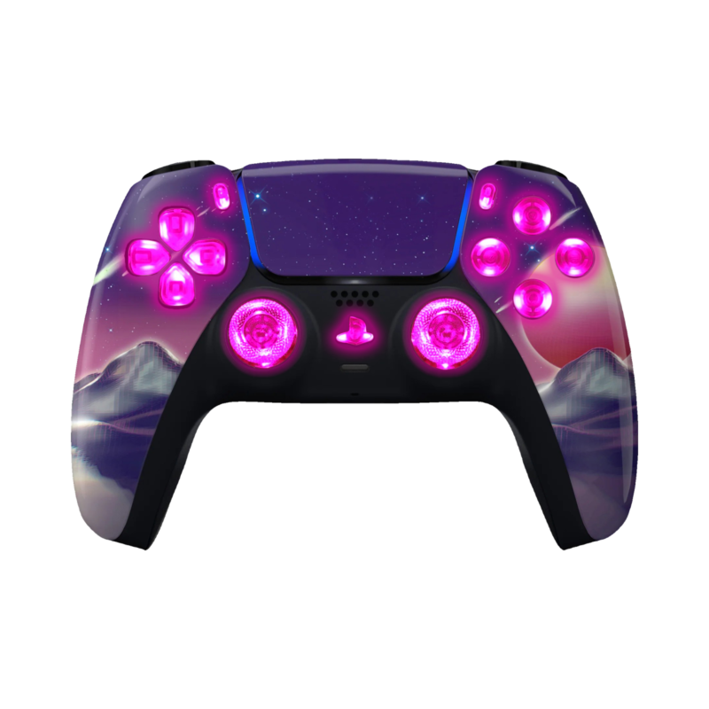 Cyber Moon LED wireless controller for PS5
