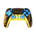 Cyber Plague Silent Modz LED Light-Up Buttons Wireless Custom Controller for PS5