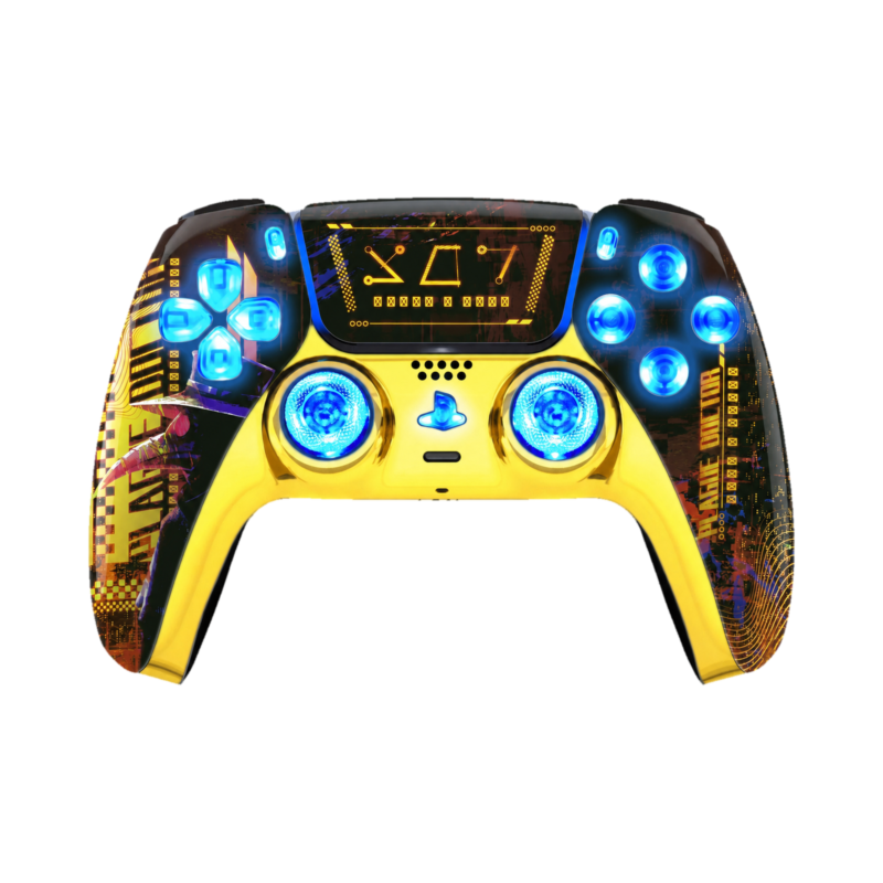 Cyber Plague LED wireless controller for PS5