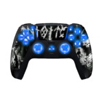 Darkness Fall Silent Modz LED Light Buttons Wireless Custom Controller for PS5