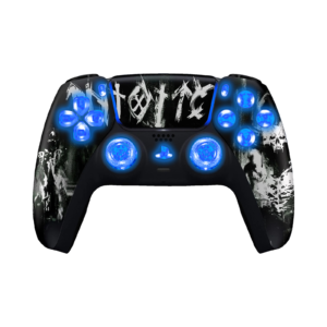 Darkness Fall LED PS5 controller