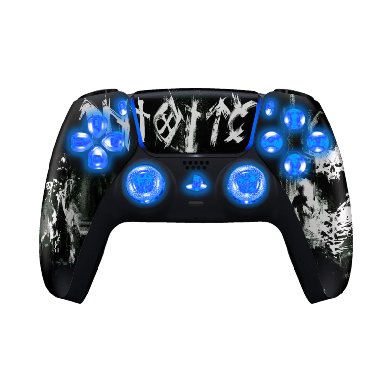 Darkness Fall LED wireless controller for PS5