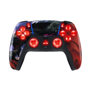 Dragon Roar LED PS5 controller