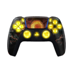 Entrance Flames Silent Modz LED Light Buttons Wireless Custom Controller for PS5