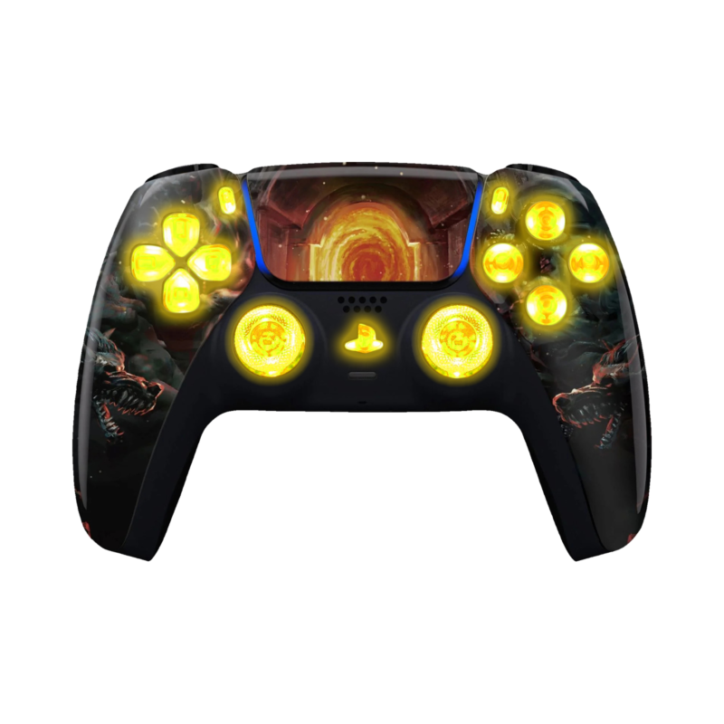 Entrance Flames LED wireless controller for PS5