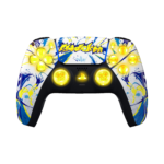 Graffiti Silent Modz LED Light Up Buttons Wireless Custom Controller for PS5