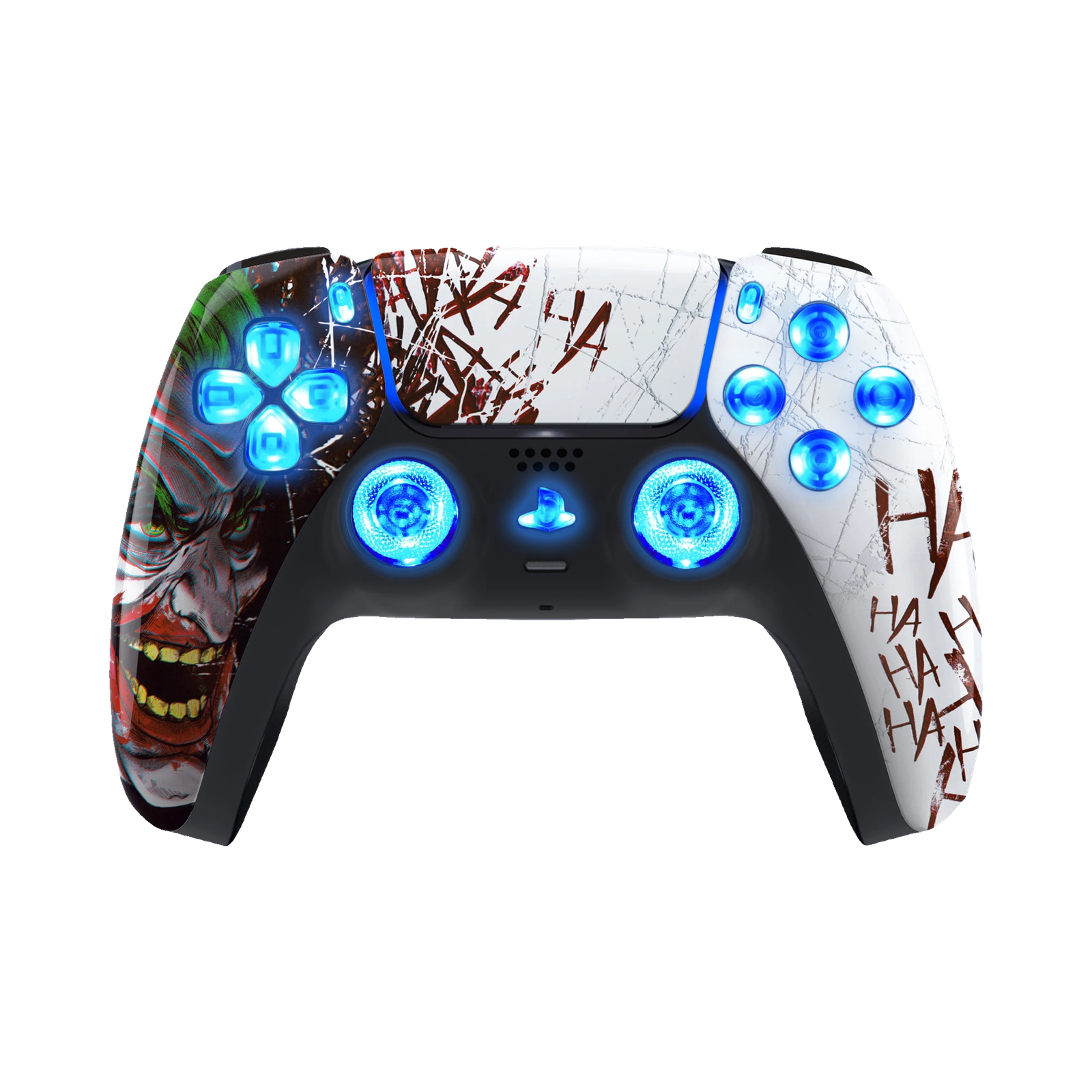 HAHAHA LED PS5 controller