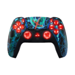 Lost Darkness Silent Modz LED Light Up Button Wireless Custom Controller for PS5