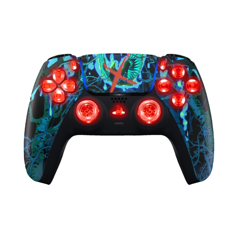 Lost Darkness LED wireless controller for PS5