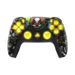 Scary Party Silent Modz LED Light Up Button Wireless Custom Controller for PS5
