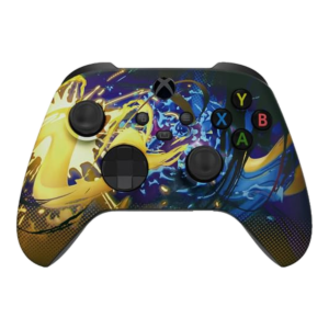 Splattering Fight custom Xbox wireless controller