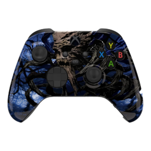Tree Skull Glow custom Xbox wireless controller