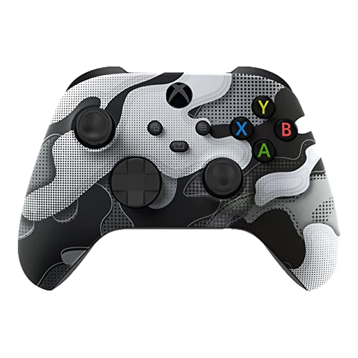 White Camo custom Xbox wireless controller